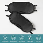 20 PCS Sleep Eye Masks Blindfolds - Light-Tight with Nose Pad & Adjustable Strap, Bulk Comfortable Breathable Party Supplies for Team Building Travel, Black Eye Cover for Women Men