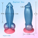 Sex Toys Mini Fantasy Knot Dildo, 5.7 Inch Realistic Dog Thick Dildo With Strong Suction Cup, Silicone Monster Dragon For Vaginal And Anal Stimulation, Adult Sex Toy For Women And Couples