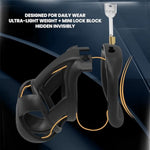 Chastity Cage Male Sex Toys Resin Chastity Devices Small Bondage Gear Accessories Cock Cage With 4 Sizes Rings Adult Toys(S)