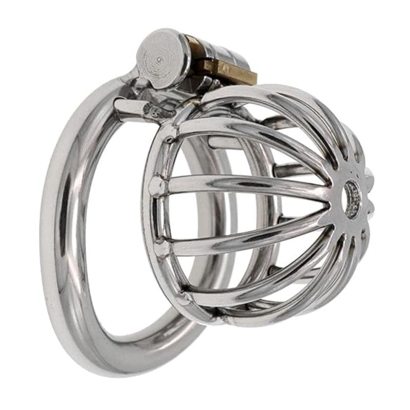Metal Male Chastity Device Bdsm Cockcage Slave Punish Small 304 Steel Stainless Comfortable Cock Cage Adult Game Sex Toy Chs152?2.17 Inch/ 55Mm?