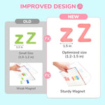 Magnetic Letters And Numbers, Abc 123 Alphabet Fridge Magnets For Toddlers & Kids, Preschool Educational Learning Plastic Refrigerator Toy Set, Uppercase & Lowercase, Math Symbols (78 Pcs)