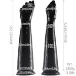 15.75 Inch Super Long Huge Realistic Hand And Horse Dildo, Fist Animal Monster Dildos With Suction Cup Sex Toys For Women Men G-Spot Stimulation Anal Plug