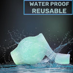 Silicone Penis Sleeve Cock Ring Blue Green Purple Glow In The Dark Thick Hollow Knot Dildo Penis Enlarger Penis Rings Short Penis Sheath Testicle Toys Cock Sleeve Reusable Adult Sex Toy Couple (S)