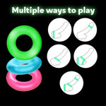 3 Pcs Silicone Penis Glow In The Dark Ring For Longer Harder Stronger Erections, 3 Colors Cock Penis Rings Sexual Stimulation Device For Men, Better Sex Erection Enhancing Premium Adult Sex Toys