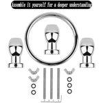 Stainless Steel Anal Plug Vaginal Expansion For Women Butt Training Stretching Kit Adjustable Adult Sm Sex Toys For Couples