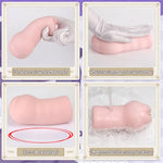 Male Masturbator 3D Plush Nodes Channel Stroker Pocket for Men 1.48 LB