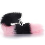 Anal Plug Butt Plug, 4Pcs/Set Sex Fox Tail Anales Plug Toys Butt Plugs With Cat Ears Headband Anal Sex Toys For Women Man Beginners Adult Couples Bondage