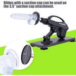 Sex Machine Thrusting Machine With Suction Cup Adapter, 3Xlr Connector Love Machine Dildo Machine With 8 Attachments