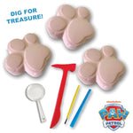 Paw Patrol Dig-Up Treasures Kit – 3 Dig Blocks With Hidden Golden Coins – Includes Chisel, Brush, Hammer & Magnifying Glass –Stem Archaeology Toy For Kids Ages 6+