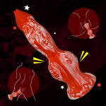 Monster Realistic Dog Knot Dildo Soft Silicone Knotted Dildos Anal Plug