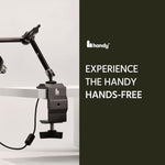 The HANDY Handsfree Desk Mount Sex Toy - Automatic Male Masturbator with Clamp Holder - Adjustable Arm Mount