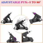 Mini Sex Machine Wireless Telescopic Linear Actuator Thrusting Machines For Women Dc Electric Motor Reciprocating Mechanism 3Xlr Connector More Attachments (3 Attachments)
