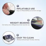 Inflatable Sex Pillow Adult Sex Toys Sex Chair Sex Cushion For Couples Deeper Position Support Sex Wedge Pillow Ramp For Adults Novelty Toys Sex Furniture For Bedroom Sex Games