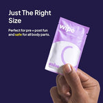 Hello Sex Wipes - Individually Wrapped Hygiene Wipes, 12 Count