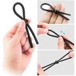 Silicone Penis Ring For Men 6Pcs, Ultra Soft Stretchy Cock Ring Penis Enlargers Erect Support Ring,Adjustable Penis Rings For Male Erection Enhancing Sex Toy For Men Long Lasting (Premium C)