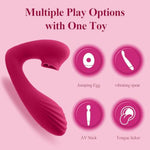G Spot Dildo Vibrator, Vibrating Sex Toy For Clit & G-Spot Double Stimulation, Adult Sex Toys Female Couples Play
