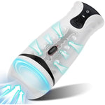 Alshenus Automatic Sucking Male Masturbator With 10 Vibration & 4 Sucking Modes, 5-Inch Channel Penis Trainer Pump Adult Male Sex Toy For Penis Stimulation, Autoblow Adult Sex Toy & Game