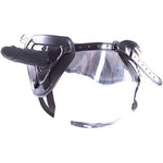 Strap On Dildo Adjustable Harness Adult Restraint Leather Panties Lesbian Gay Couples Realistic Penis Cock Anal Sex Toys For Masturbation,Sex Fun,Bdsm (Penis:Length:5.11 Inch, Black)