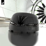 Alien Lady With An Automatic Air Dryer