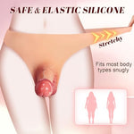 Realistic Strap on Dildo, Elastic Harness Wearable Panties