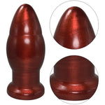 Super Big Anal Butt Plugs Anal Toy Red Large Anal Plug Sex Toy With Suction Cup Anal Expander Training Anal Dildo Anal Trainer For Women Men Soft Buttplug