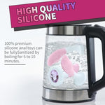 Silicone Anal Plug,3 Pcs Jeweled Silicone Anal Sex Toys,Prostate Massage Anus Dilator For Beginners Advanced Users?Pink?