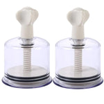 Vacuum Suction Cup Nipple Suckers Rotating Vacuum Twist Suction Cup For Nipple Inverted, Flat And Shy Nipples Heighten Sensitivity And Arousal Enlarger Cans Massage Cups Kinky Sex Toy For Women