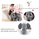 Elephant Stuffed Animals - Kawaii Plushiestoys For Baby, Boy, Girls Plush Toys Gifts - Great For Nursery, Room Decor, 9.8 Inch (Pink)