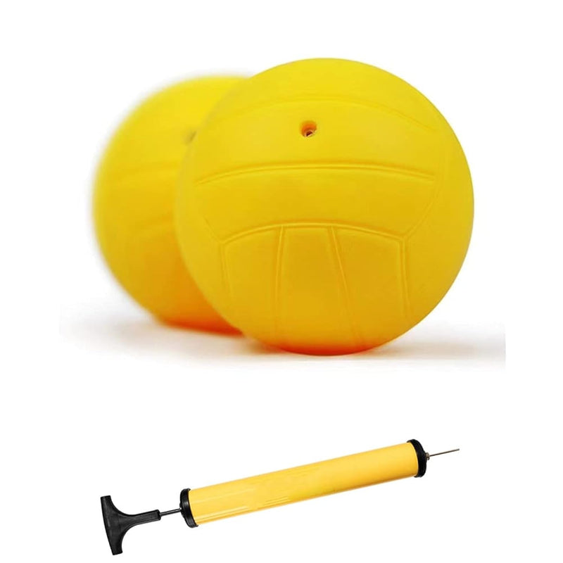 Roundnet Game Replaceable Ball Competitive Balls Mini Volleyball 2 Pack Wit