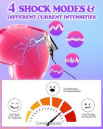 Vibrating Nipple Clamps Electric Shock Clitorist Clamp BDSM Sensory Play