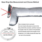 Medical Grade Stainless Steel Chastity Device Ergonomic Design Belt Restraint Men Bondage Fetish K555 (55Mm/ Xl Size)