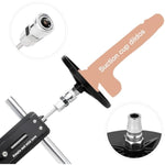 Sex Machine Suction Cup Quick Air Attachments For Thrusting Sexmachines Premium Dildo Machine Air Chuck Suction Cup Metal Connector Dildo Holder Sex Toys Accessory For Automatic Thrsting Machines