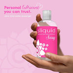 Sassy Water-Based Lube - Thick, Long-Lasting Gel, Natural Lube For Women/Men/Couples, Unscented, 8.5 Fl Oz