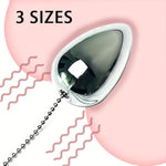 Stainless Steel Anal Beads Secure Chain Anal Plug For Training Sensory Play Metal Butt Plug Set For Beginners Advanced Users Anal Balls Bdsm Sm Fetish Anal Training Plug Adult Sex Toys?S