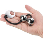 Metal Kegel Ball Kegel Exerciser Anal Beads Erotic Weighted Vaginal Balls Sex Toys For Woman 220G/7.77Oz