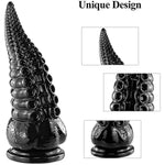 6.9 In Tentacle Dildo,Black Dildo Fantasy Dildo With Strong Suction Cup,Anal Dildo Adult Sex Toy For Anal Play