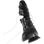 11.41 Inch Realistic Huge Thick Dildo, 2.95'' Diameter Large Dildos With Unique Rope Kots Shape And Strong Suction Cup For Anal Play, Lifelike G Spot Stimulation Penis Sex Toys For Couple Women Men