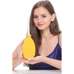 Silicone Travel Douche Kit With Replacement Nozzles, 24 Fl Oz, Easy Storage, Yellow