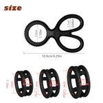 Sex Toys Penis Ring Silicone Cock Rings For Men Set With 4 Different Sizes For Erection Enhancing,Long Lasting Stronger Sexual Stimulation Glans Ring,Adult Toys For Couples Pleasure