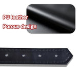 Bdsm Bondage Sex Breast Restraints Set,Sm Wear Bondage Leather Nipple Metal Stimulation,Punk Nipple Spike Style Leather Chest Restraints Sm Sex Toy