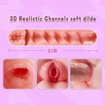 Shemale Mini Sex Doll Trans Futa Sex Toy For Men, Small Dildo Pocket Pussy With Boobs And Ass, 2.1Lb Shemale Torso Sex Dolls For Men Gay Sex Toy