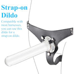 Large Butt Plug Trainer,Huge 9.45" Clear Crystal Anal Dildo,Massive Dildo For Vaginal Prostate Stimulation,Adult Sex Toys With Suction Cup For Women/Men/Advanced