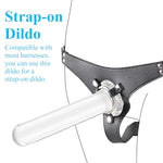 Butt Plug Training for Beginners Couple Clear Dildo with Strong Suction Cup for Hand-Free Play, Jelly Anal Prostate Vaginal G-Spot Sex Toys