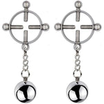 Nipple Clamps Breast Clip Adjustable Nipple Clips With Bells Bdsm Nipple Clips Nipple Jewelry Flirting Adjustable Metal Nipple Clamps Nipple Clips Sex Breast Stimulation Sexy Nipple Chain Body Jewelry