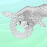 Long Double Dildo Soft Tpe Anal Dildo With Massage Pellets For Prostate Massage G Spot Stimulation Adult Sex Toys For Men Women Lesbian Gay Vagina Anal Play (18.8'')