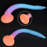 Super Long Tentacle Anal Plug,Silicone Anal Dildo Luminous Butt Plug Monster Dildo Fantasy Toy With Strong Suction Cup Prostate Stimulator Anal Dilator Prostate Vaginal Training (18.5 Inch)