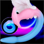 Silicone Anal Plug Tentacle Dildo Trainer Extra Long Butt Expander For Men Women Vagina Prostate Stimulation Sex Toys (Purple-S)