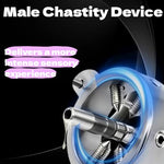 Spiked Chastity Cage with Urethral Plug for Men, Stainless Steel Male Chastity Device & Metal Chastity Cage, Ventilated Cock Cage with Catheter for BDSM Bondage, Sissy Training & Long-Term Wear.