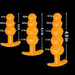 Anal Plug Beginner Set 3 Pcs Butt Adult Sex Toy Anal Training Kit G Spot Women And Men Couple Hard