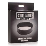 Xr Play Hard. Cock Ring Black Leather Closure Penis Ring For Men Or Couples, Harder Longer Erection Enhancer, Adjustable Cock Ring, Stay Hard Male Enhancement - Black (Ag846)